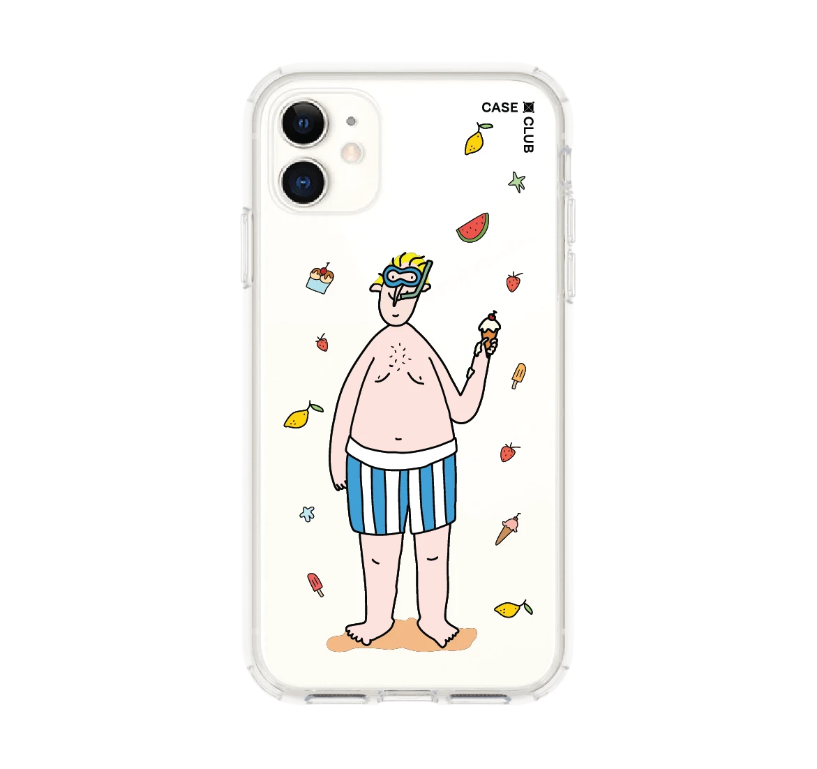 เคสใส iphone 11 คุณพ่อเที่ยวทะเล